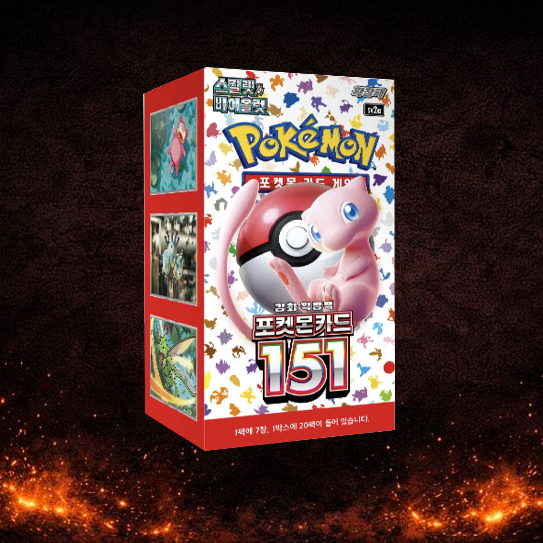 Pokémon TCG: Scarlet & Violet 151 sv2a - Korean Booster Box