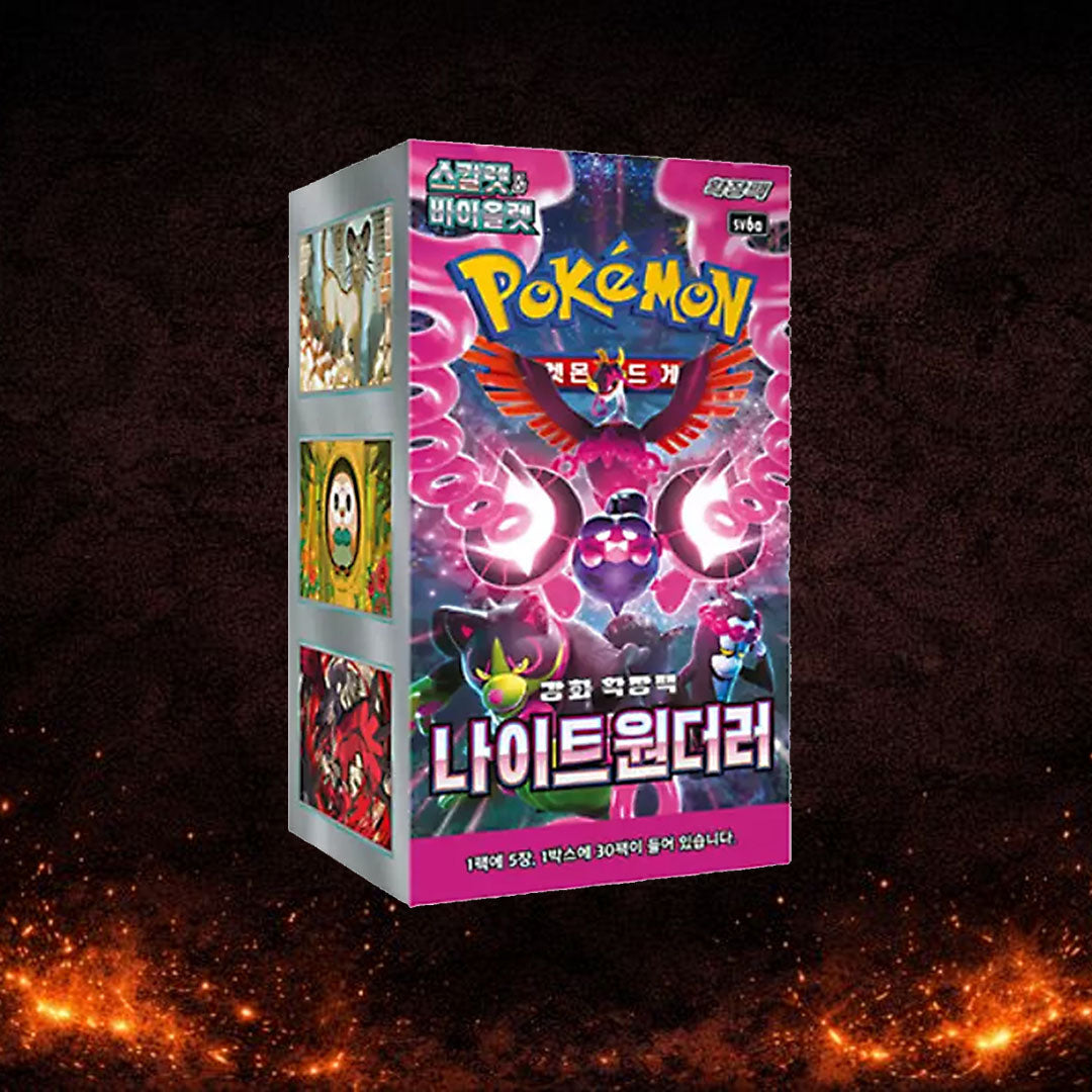 Pokémon TCG: Night Wanderer sv6a - Korean Booster Box