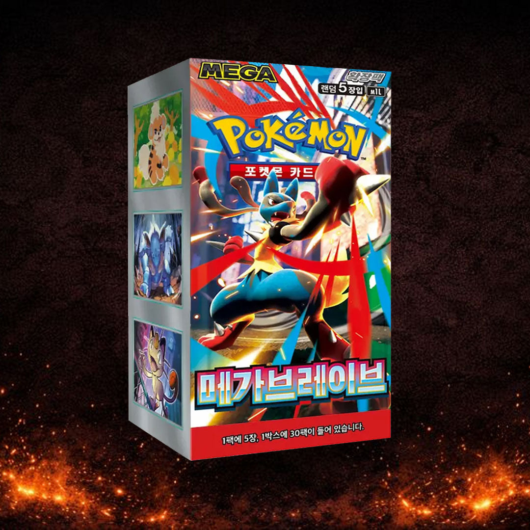 Pokémon TCG: Mega Brave M1L - Korean Booster Box
