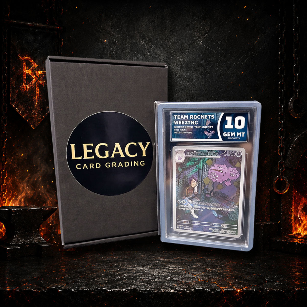 Legacy Card Grading Pokémon Mystery Slab
