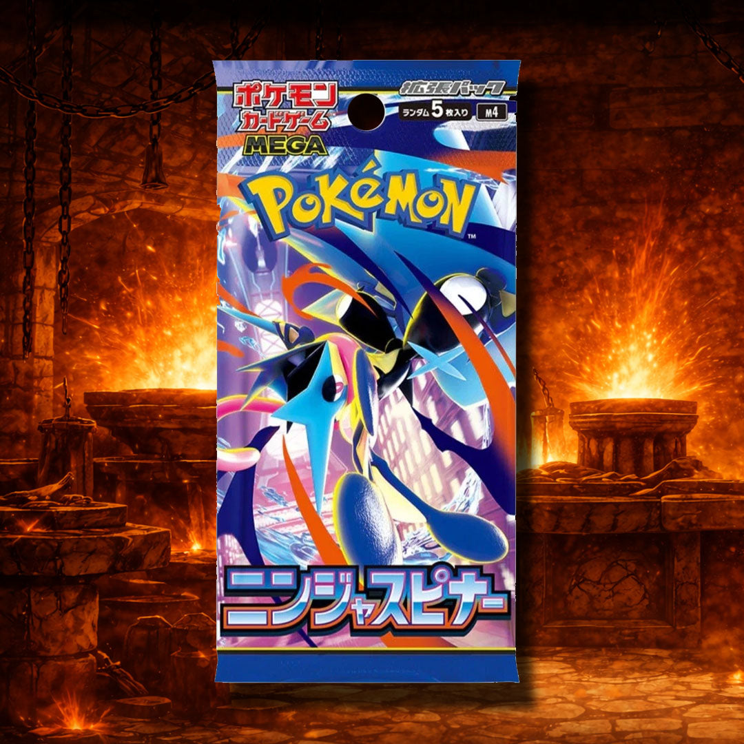 Pokémon Ninja Spinner m4 Japanese Booster Pack