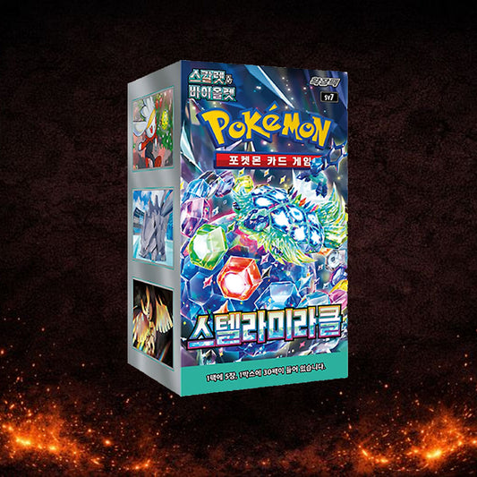 Pokémon TCG: Stellar Miracle sv7 - Korean Booster Box